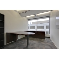 Cordovan Walnut C-Suite Executive office Desk